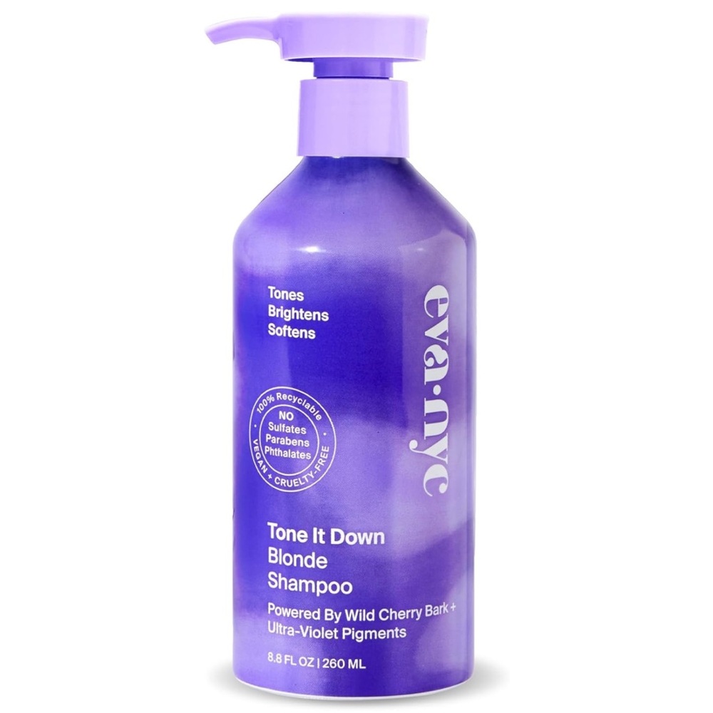 🆕 Eva NYC Tone It Down Blonde Shampoo - 8.8 fl oz